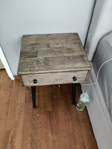 DORA Solid Wood Bedside Table photo review