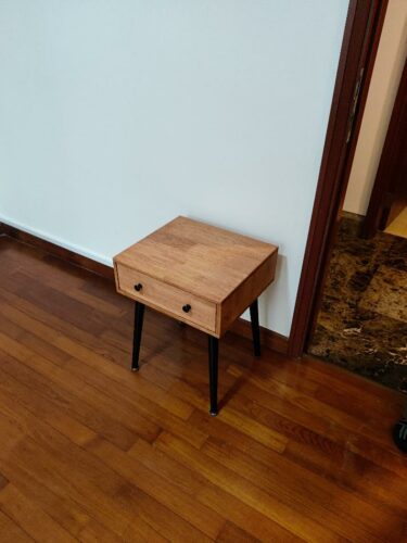 DORA Solid Wood Bedside Table photo review
