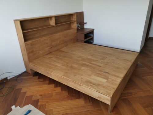 LESTRADE Solid Wood Bed Frame photo review