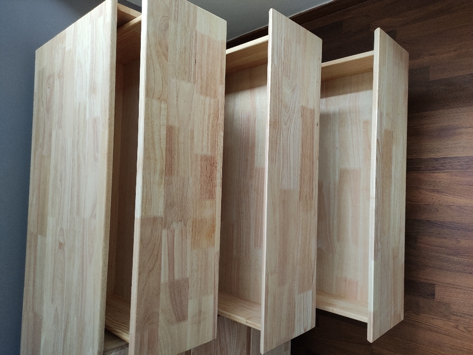 CASSEY Solid Wood Cabinet photo review