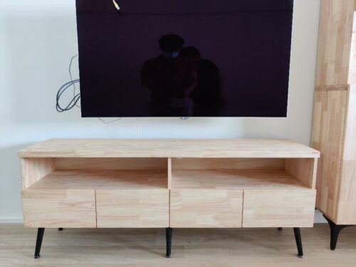 SHERLOCK Solid Wood TV Console photo review