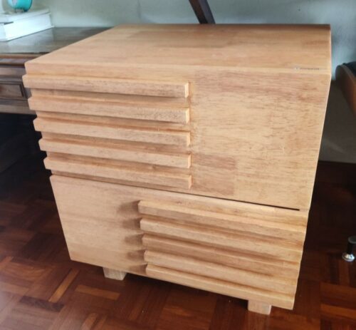 CODA Solid Wood Bedside Table photo review