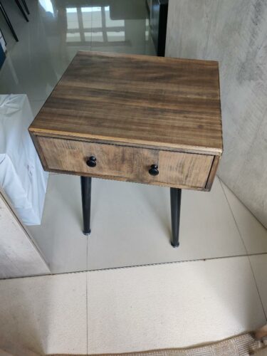 DORA Solid Wood Bedside Table photo review