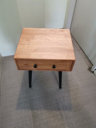 DORA Solid Wood Bedside Table photo review