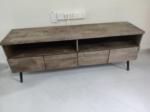 SHERLOCK Solid Wood TV Console photo review