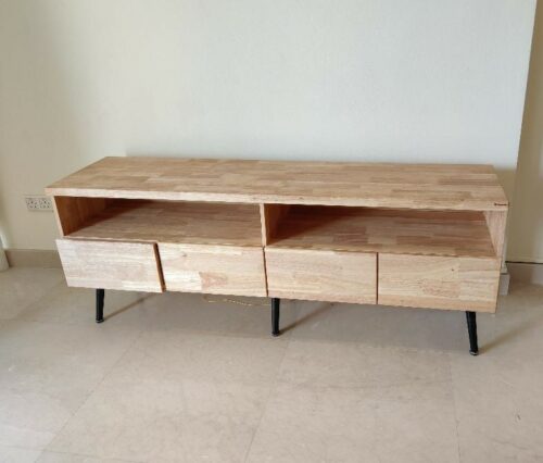SHERLOCK Solid Wood TV Console photo review